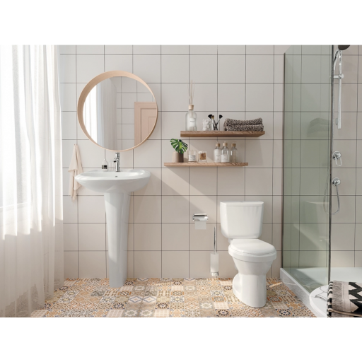Унитаз-компакт с бачком напольный Santek БРИЗ 1.WH30.2.138 с сиденьем Soft Close Унитаз-компакт с бачком напольный Santek БРИЗ 1.WH30.2.138 с сиденьем Soft Close